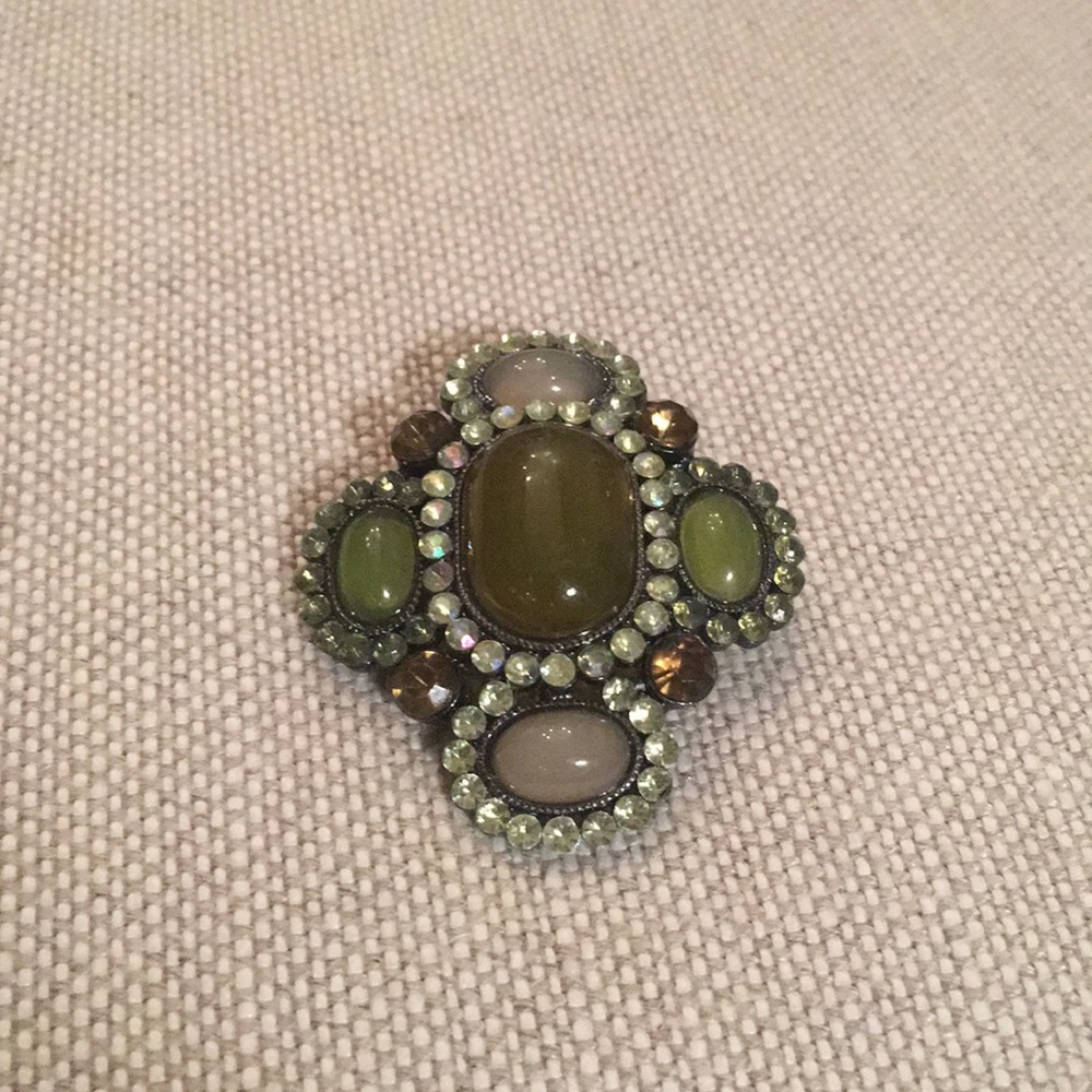 Vintage-inspired pin; one of a kind. New Orleans